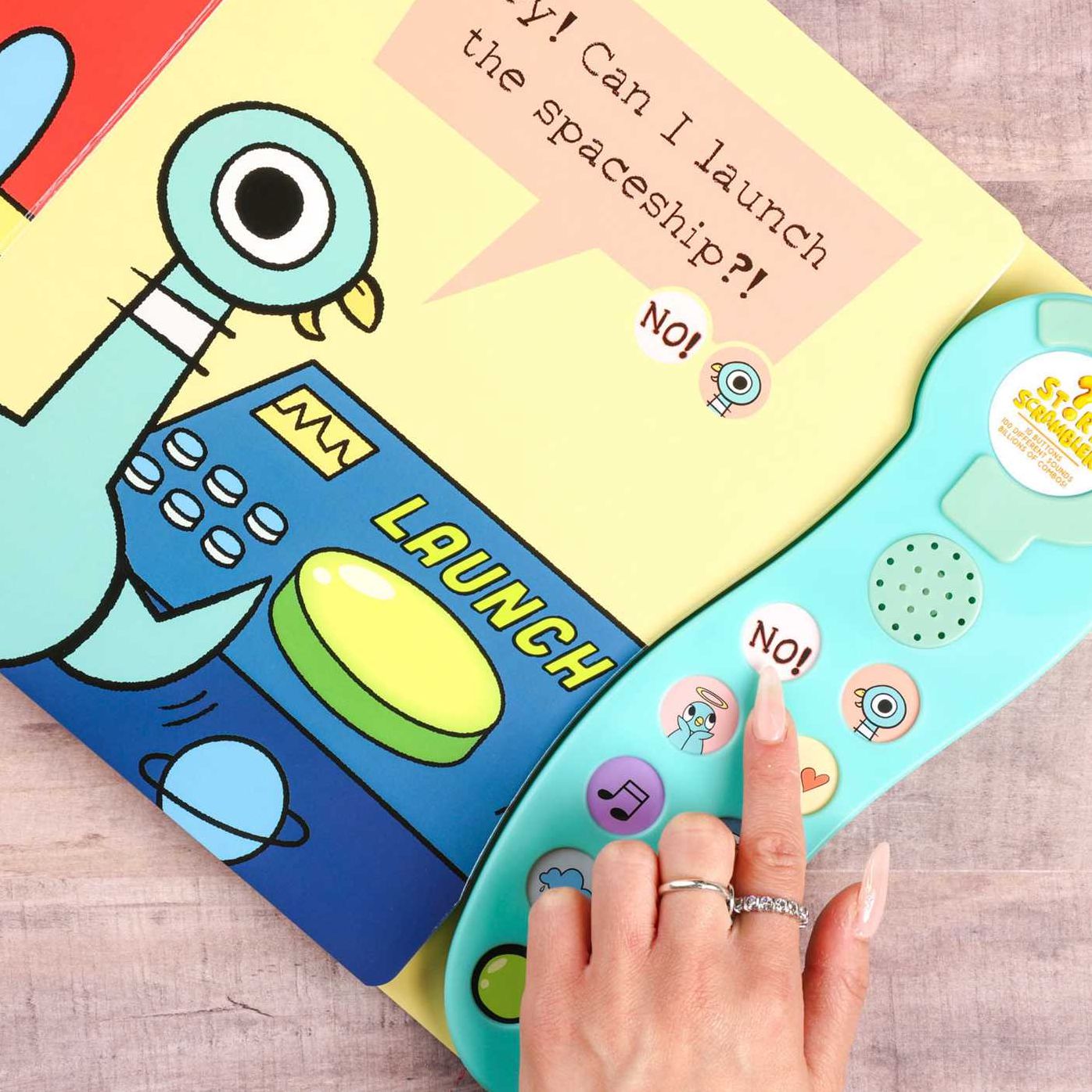 Don't Let The Pigeon Launch the Spaceship!: A Sound Book
