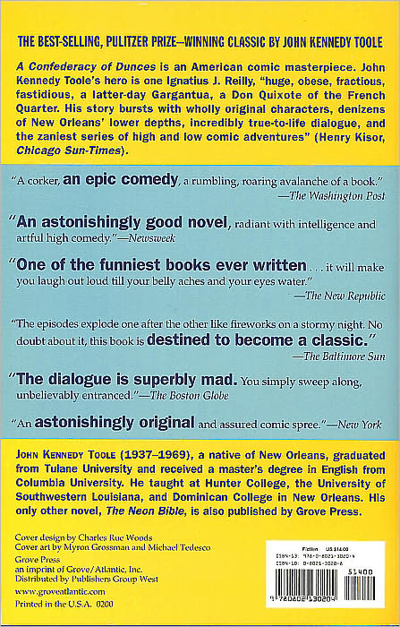A Confederacy of Dunces (Pulitzer Prize Winner)