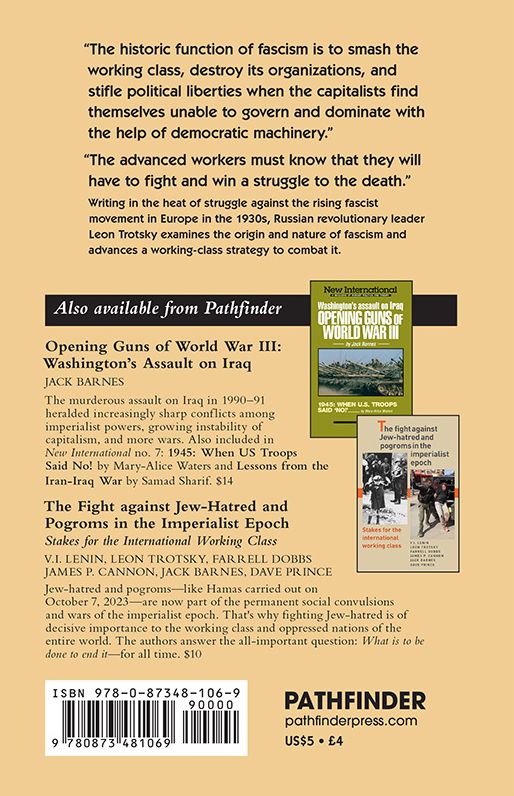Fascism: What It Is and how to Fight It