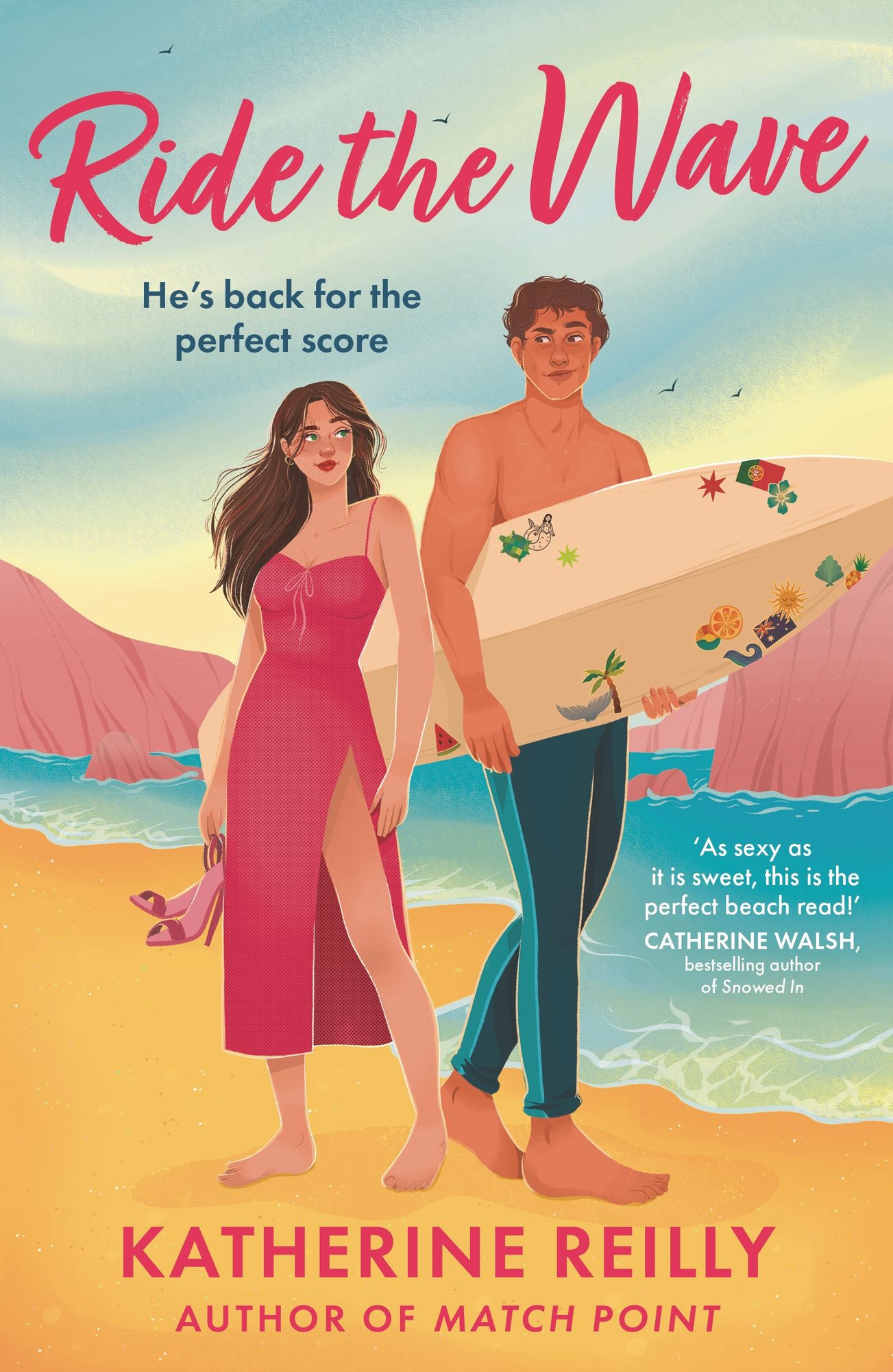 Ride The Wave: A spicy sports rom-com perfect for fans of sizzling love stories and forced proximity