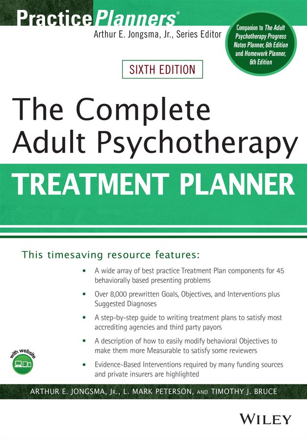The Complete Adult Psychotherapy Treatment Planner