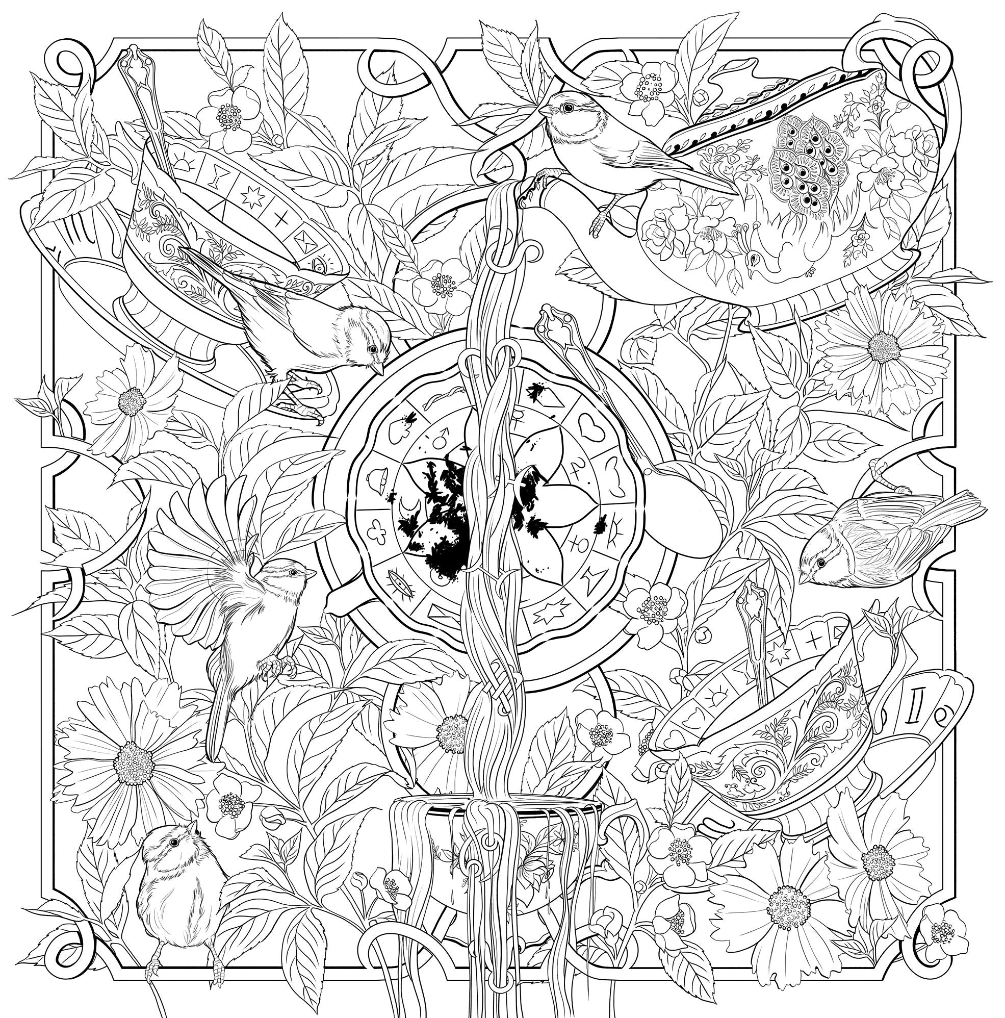 Mythographic Color and Discover: Magick Apothecary: An Artist's Coloring Book for Modern Mystics