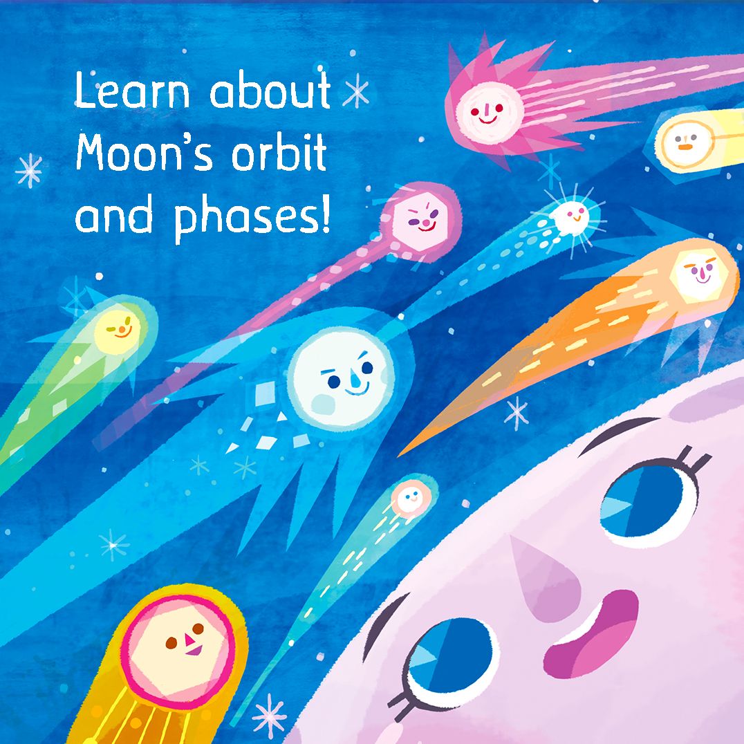 3 2 1 to the Moon!: A Counting Book with Orbiting Moon Cover