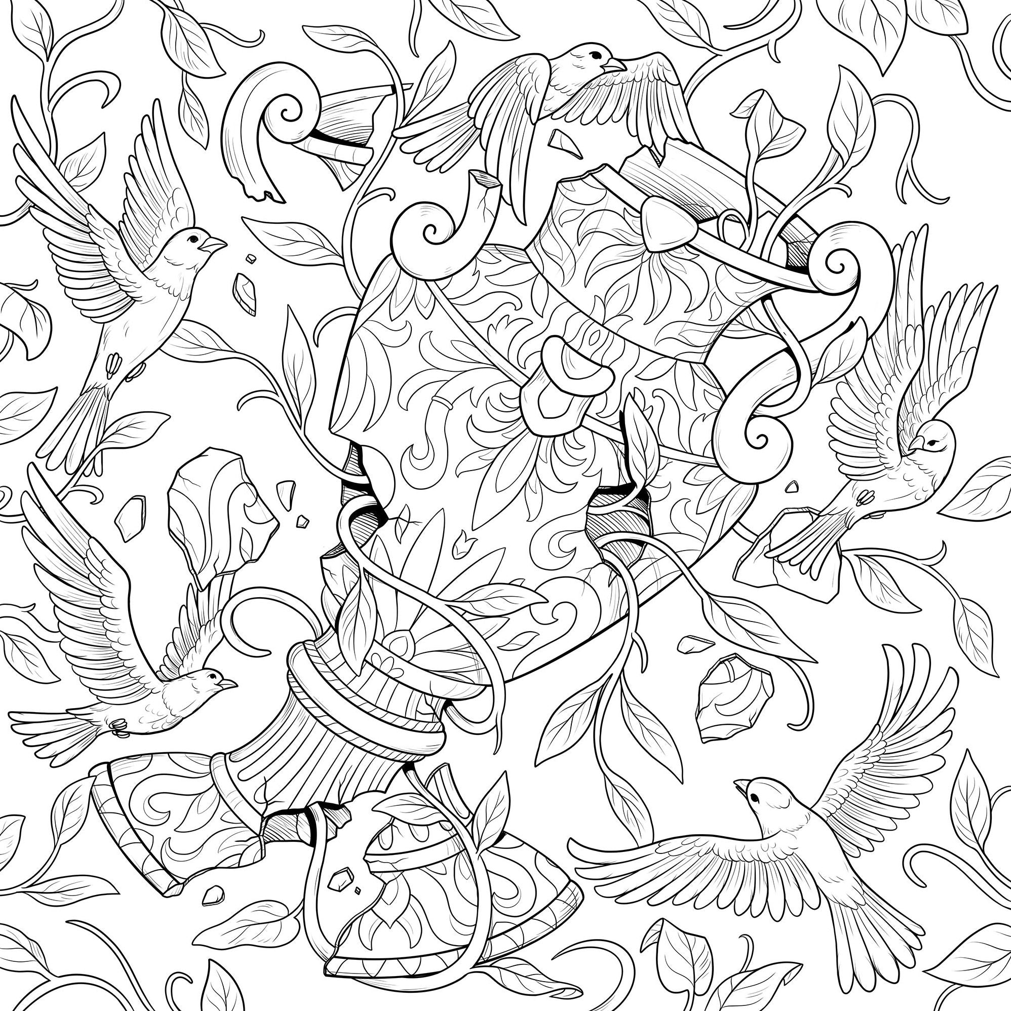 Mythographic Color and Discover: Enchanted Relics: An Artist's Coloring Book of Lost Antiquities