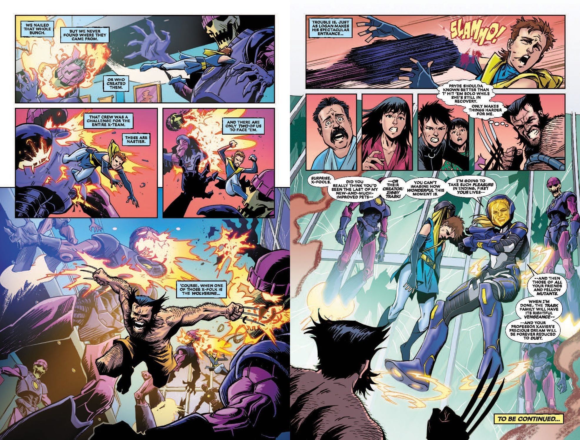 Wolverine and Kitty Pryde