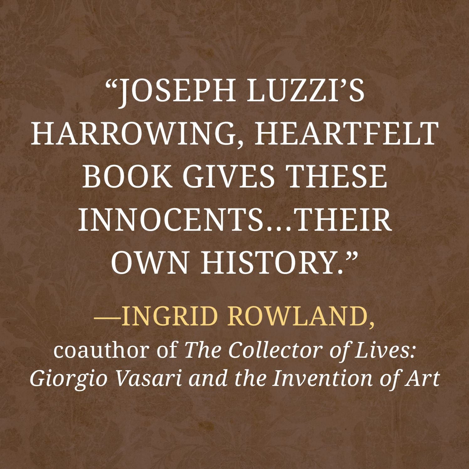 The Innocents of Florence: The Renaissance Discovery of Childhood