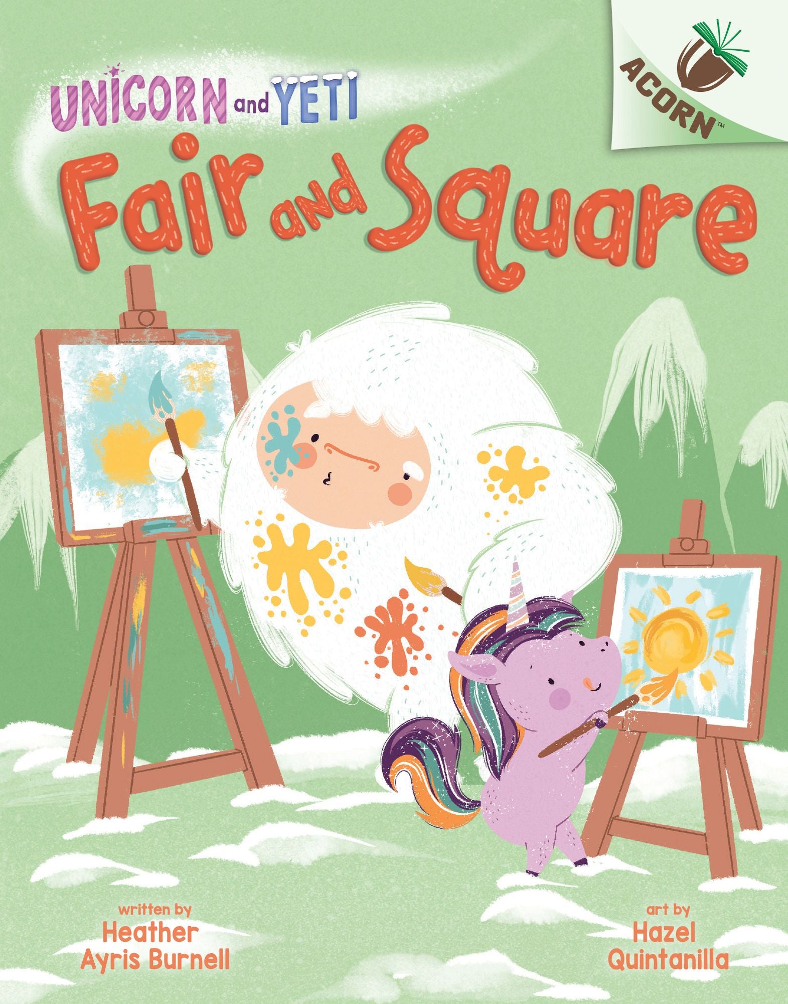 Fair and Square: An Acorn Book (Unicorn and Yeti #5)