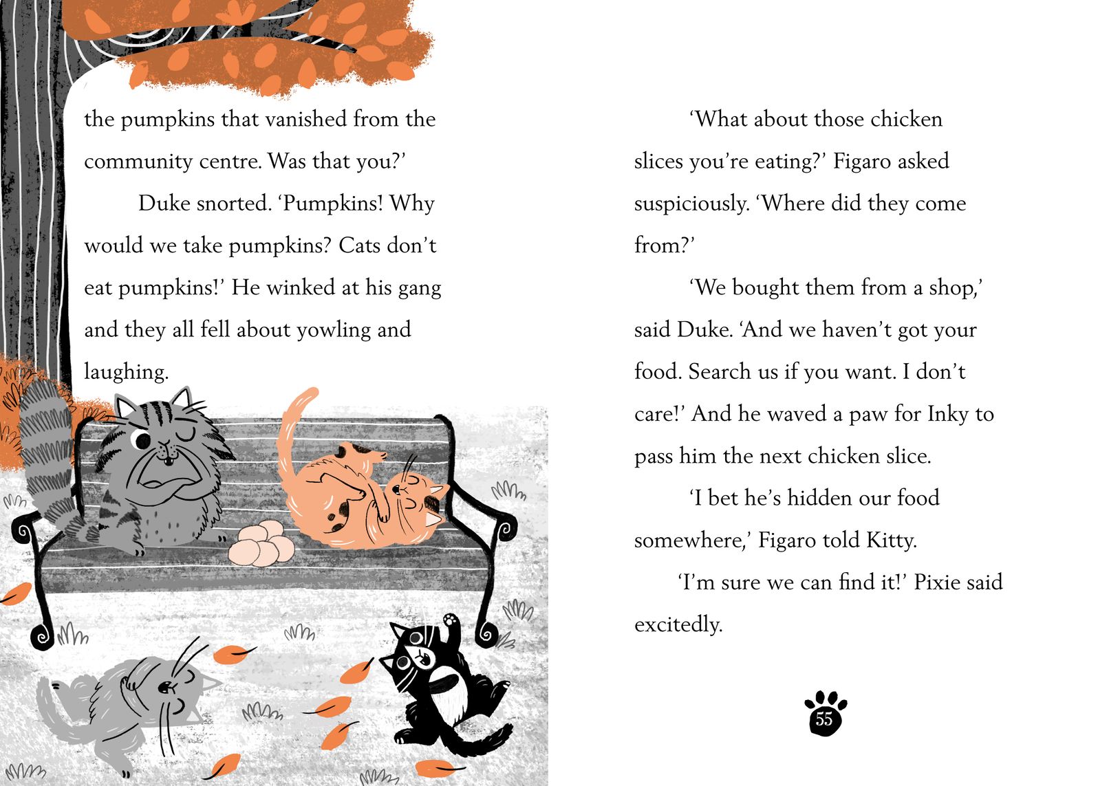 Kitty and the Missing Pumpkins
