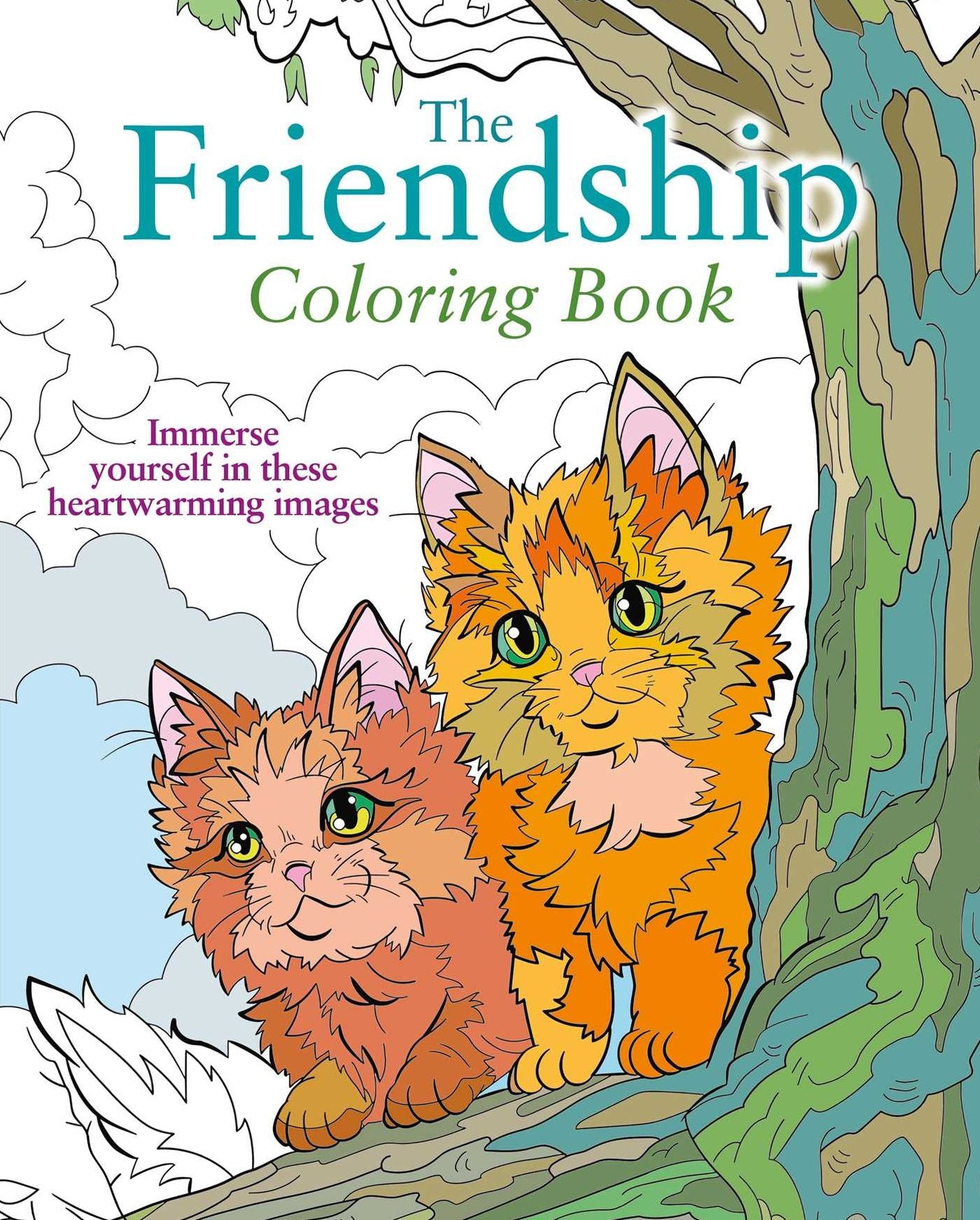 The Friendship Coloring Book: Immerse yourself in these heartwarming images
