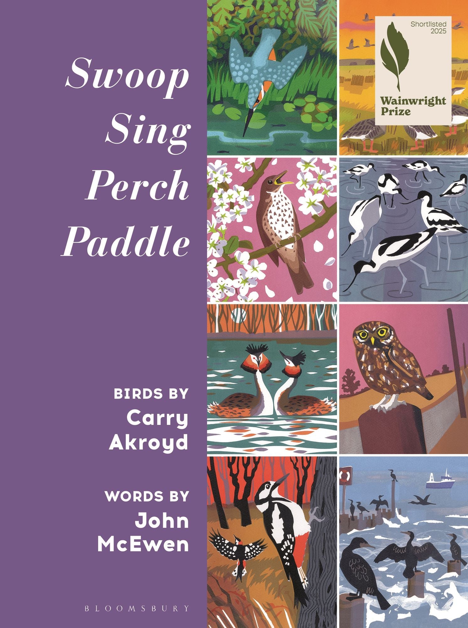 Swoop Sing Perch Paddle: Birds by Carry Akroyd