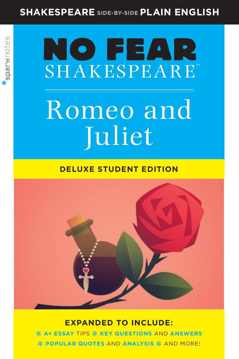 Romeo and Juliet: No Fear Shakespeare Deluxe Student Editions - Shakespeare Side-by-Side Plain English