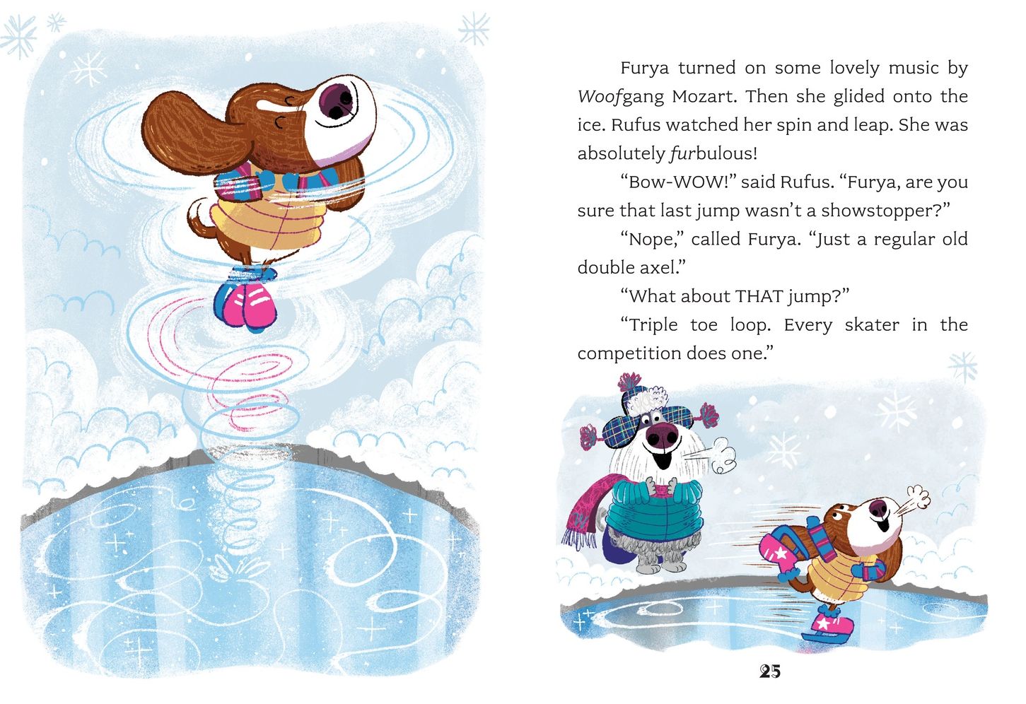 The Woofmore on Thin Ice (The Woofmore #3)