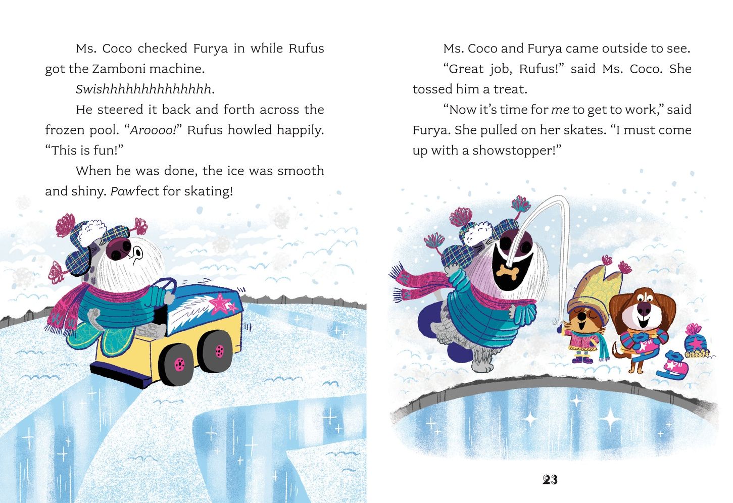 The Woofmore on Thin Ice (The Woofmore #3)