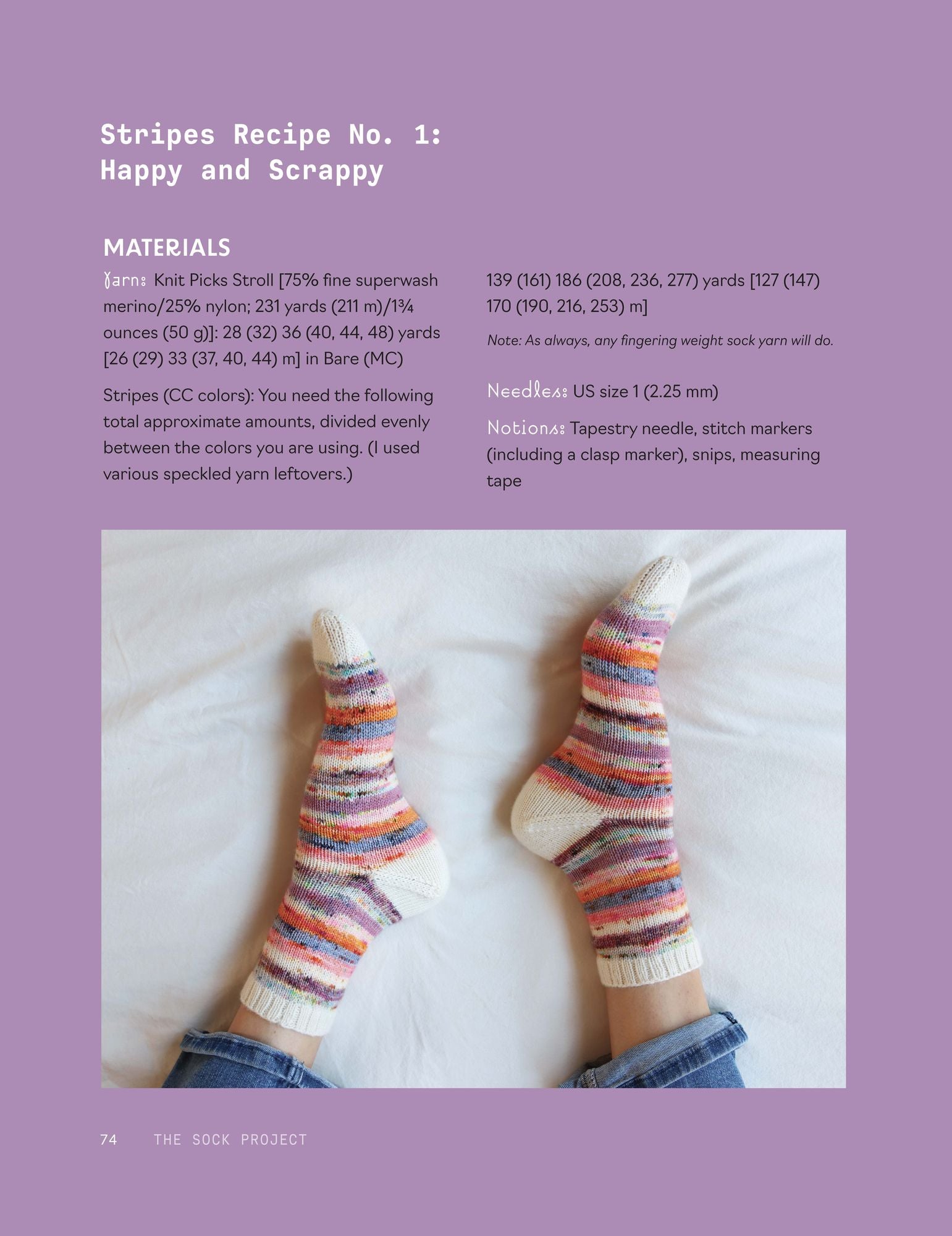 The Sock Project: Colorful, Cool Socks to Knit and Show Off