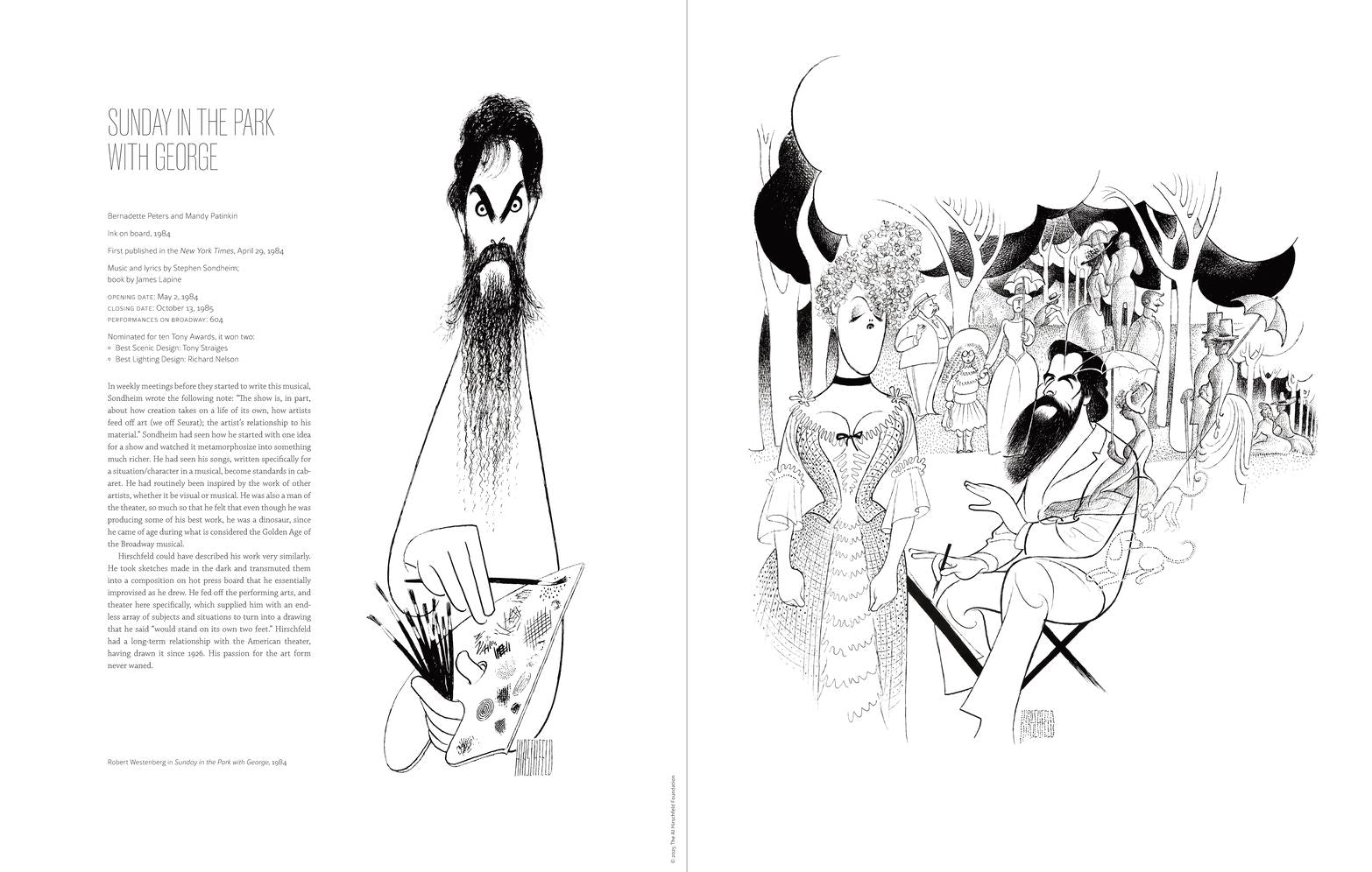 Hirschfeld's Sondheim: A Poster Book