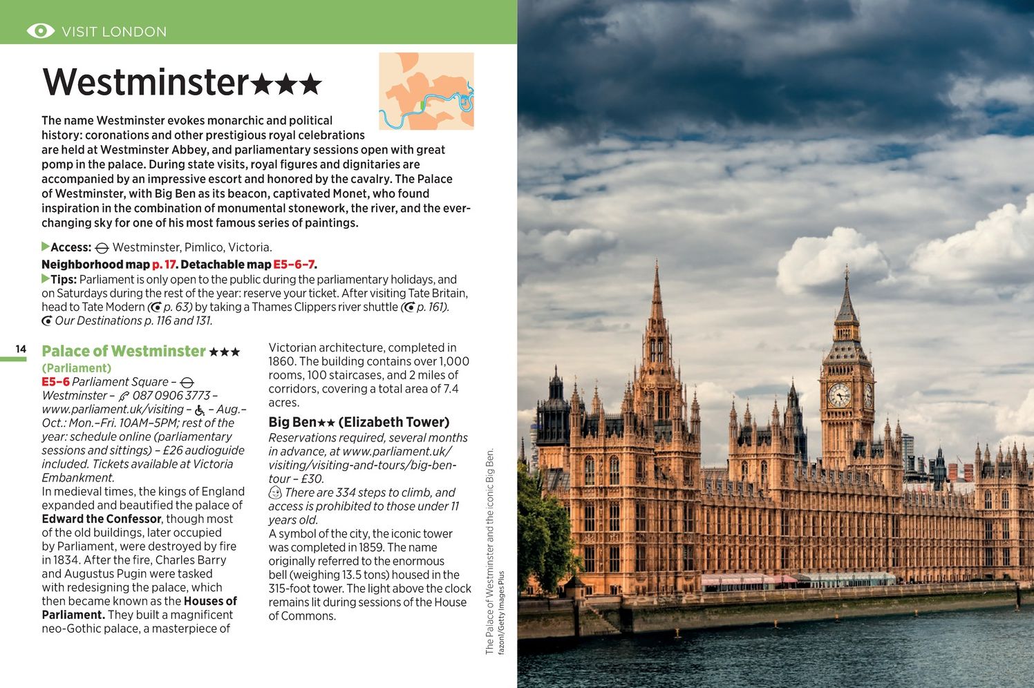 Michelin Travel Guides Short Stays: London: Fully Updated and Includes Detachable Map