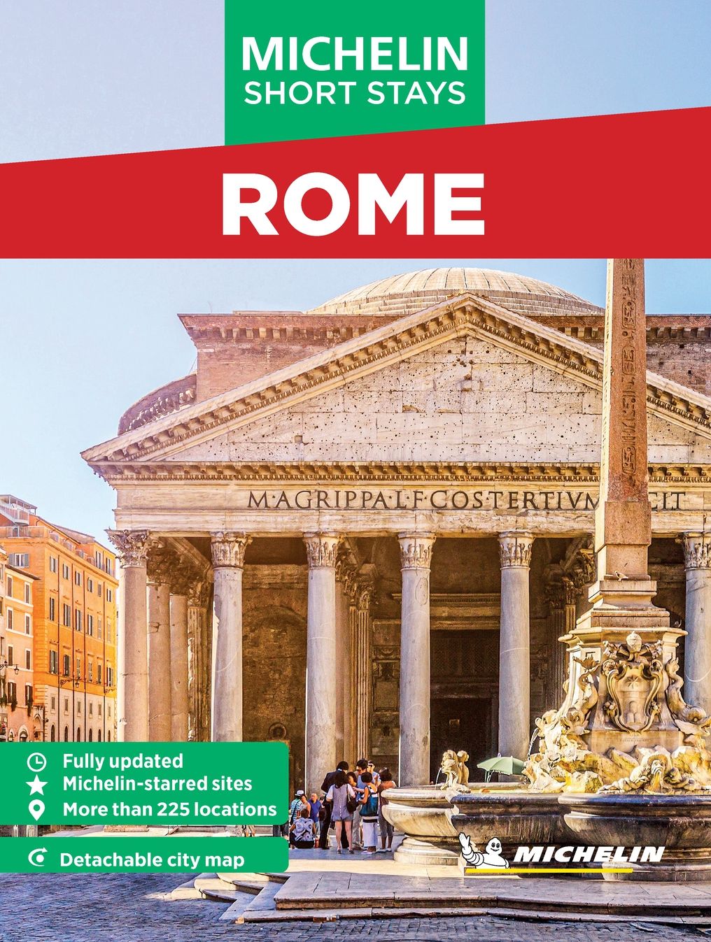 Michelin Travel Guides Short Stays: Rome: Fully Updated and Includes Detachable Map