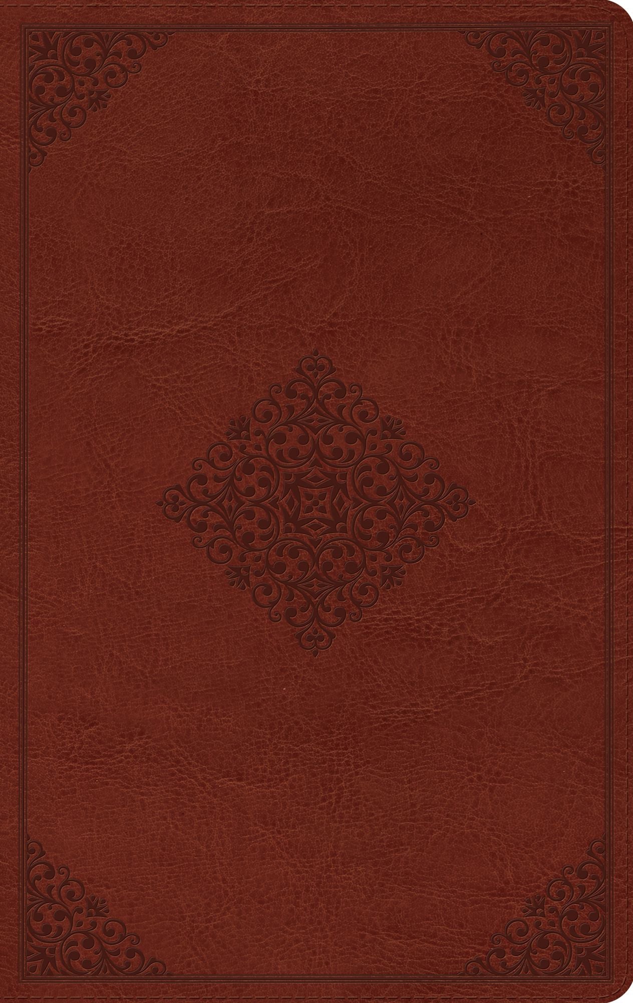 ESV Large Print Value Thinline Bible (TruTone, Tan, Ornament Design)