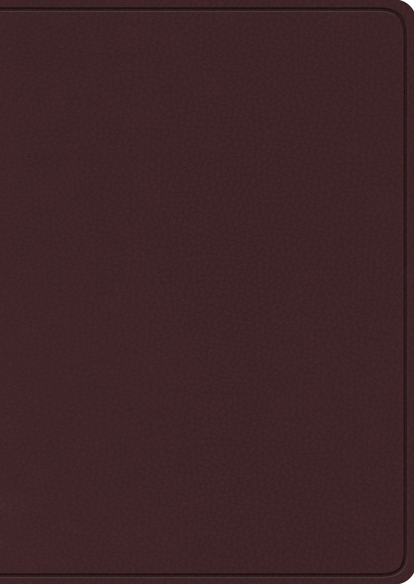 ESV Study Bible, Large Print (Bonded Leather, Burgundy)