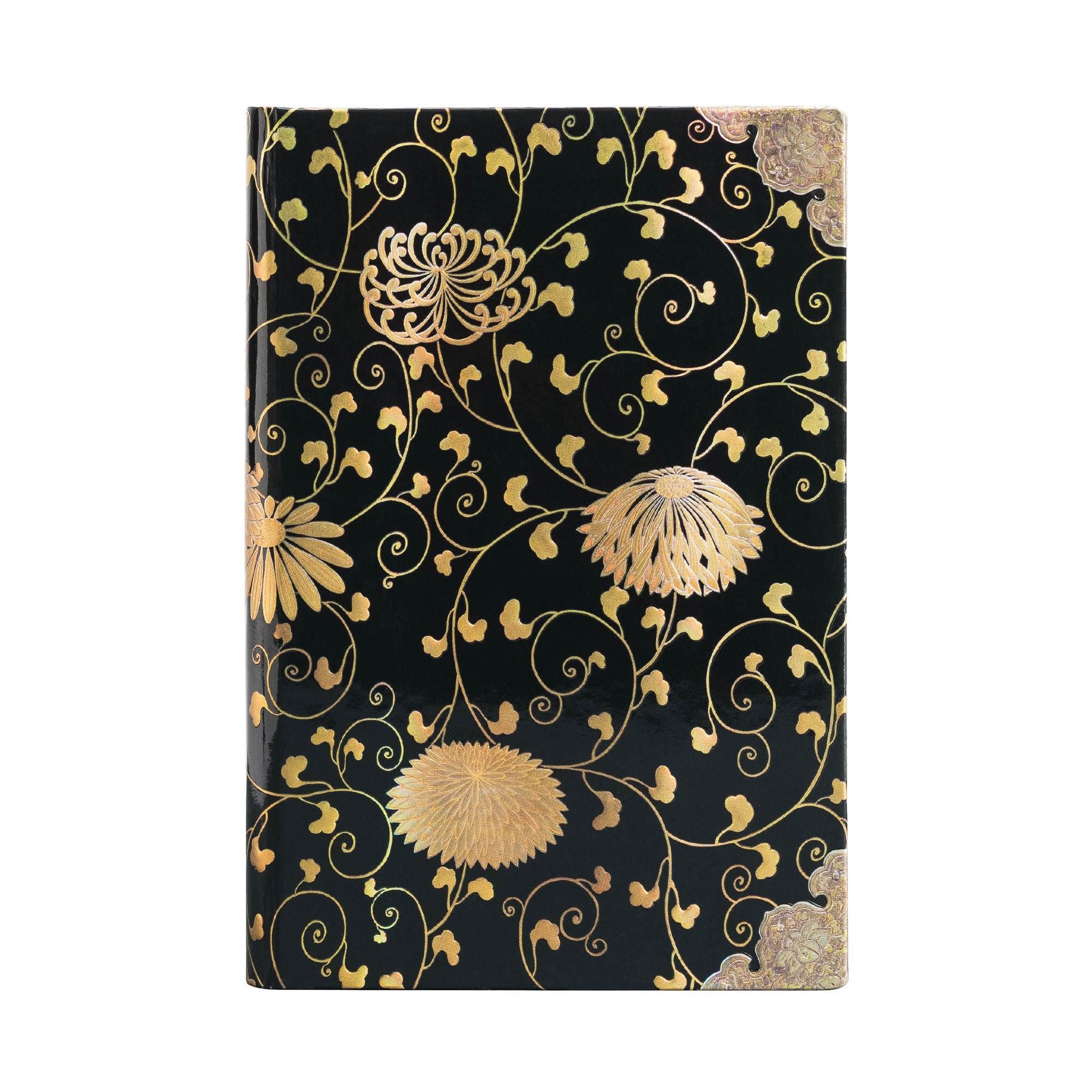 Karakusa Mini Unlined Hardcover Journal, 176pg, 85GSM by Paperblanks (Japanese Lacquer Boxes)