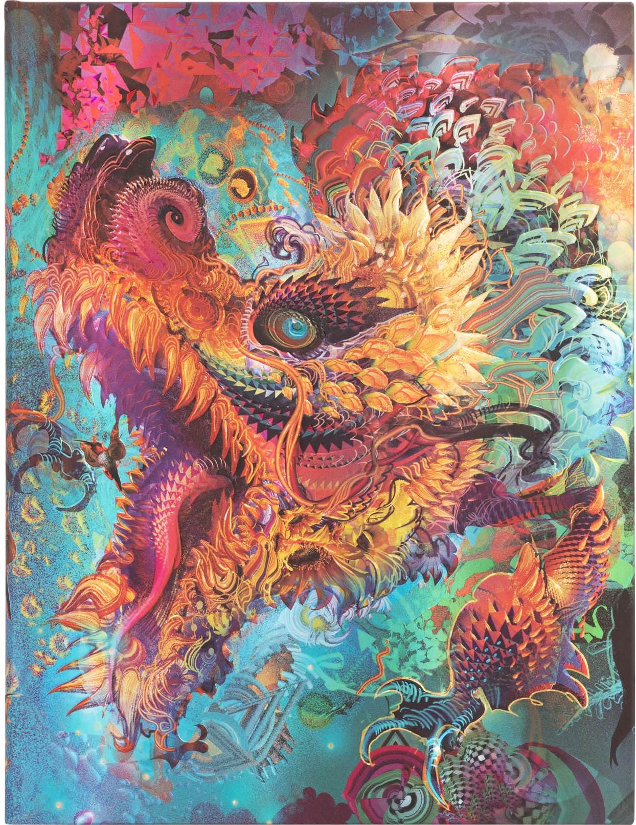 Humming Dragon Ultra Unlined Hardcover Journal, 144pg, 120gsm by Paperblanks (Android Jones Collection)