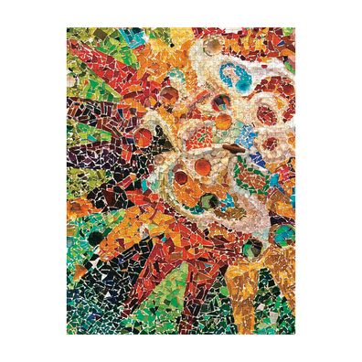 Gaudi's Sun 1000 Piece Jigsaw Puzzle, Antoni Gaudi Collection by Paperblanks (Gaudi's Mosaics)