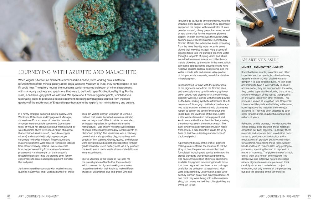 The Natural Pigment Handbook: A Maker's Guide to the Art, Stories and Recipes for Creating Paint