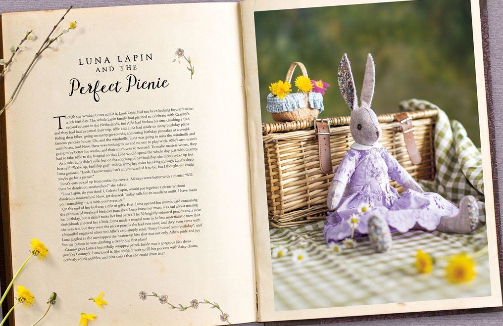 Luna Lapin Stitched With Kindness: New friends to make and stories to share