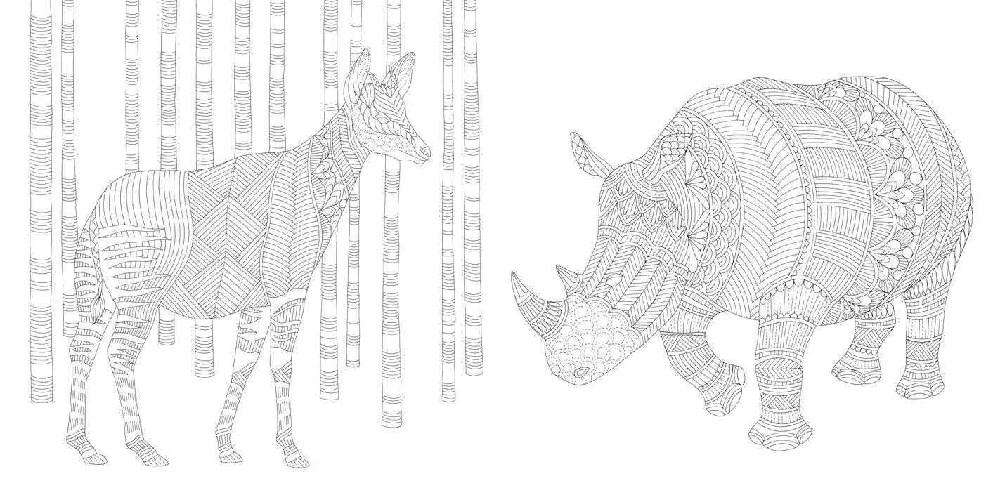 Millie Marotta's Brilliant Beasts: Favorite Illustrations from Coloring Adventures