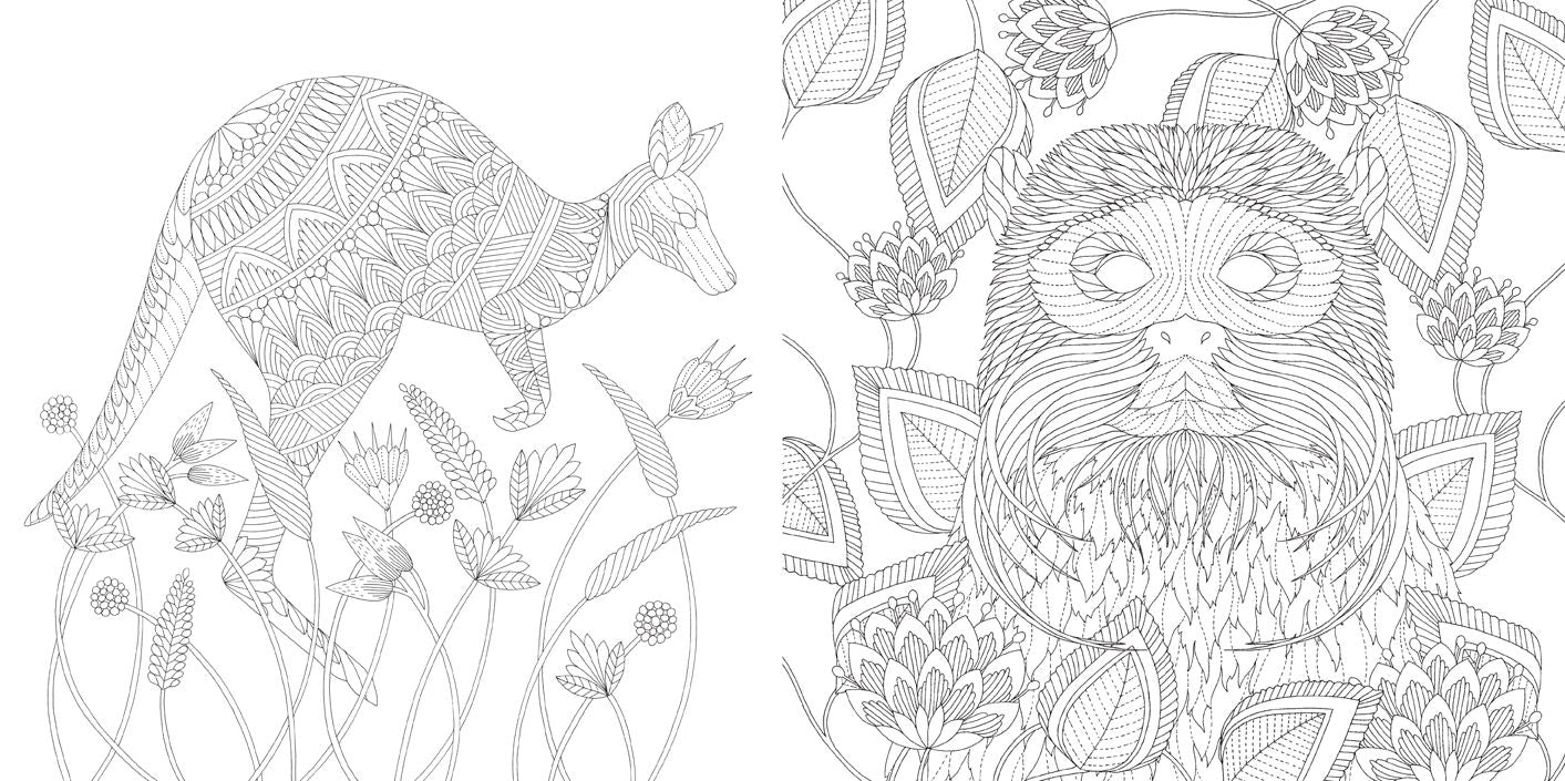 Millie Marotta's Brilliant Beasts: Favorite Illustrations from Coloring Adventures