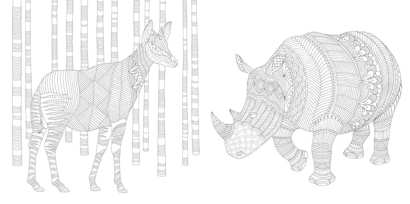 Millie Marotta's Brilliant Beasts: Favorite Illustrations from Coloring Adventures