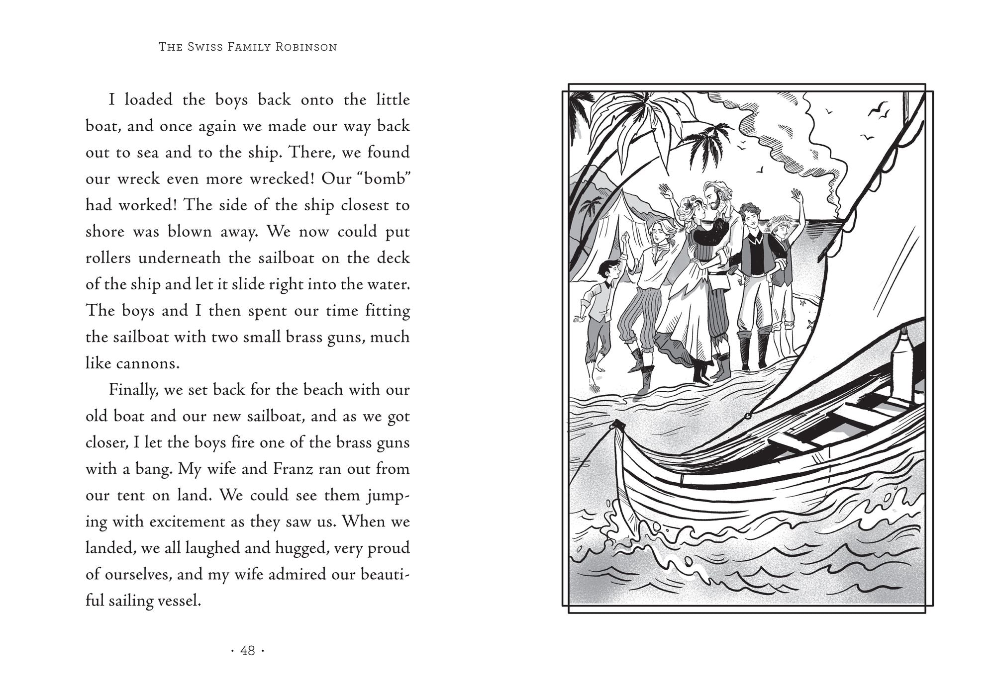 Classic Starts : The Swiss Family Robinson