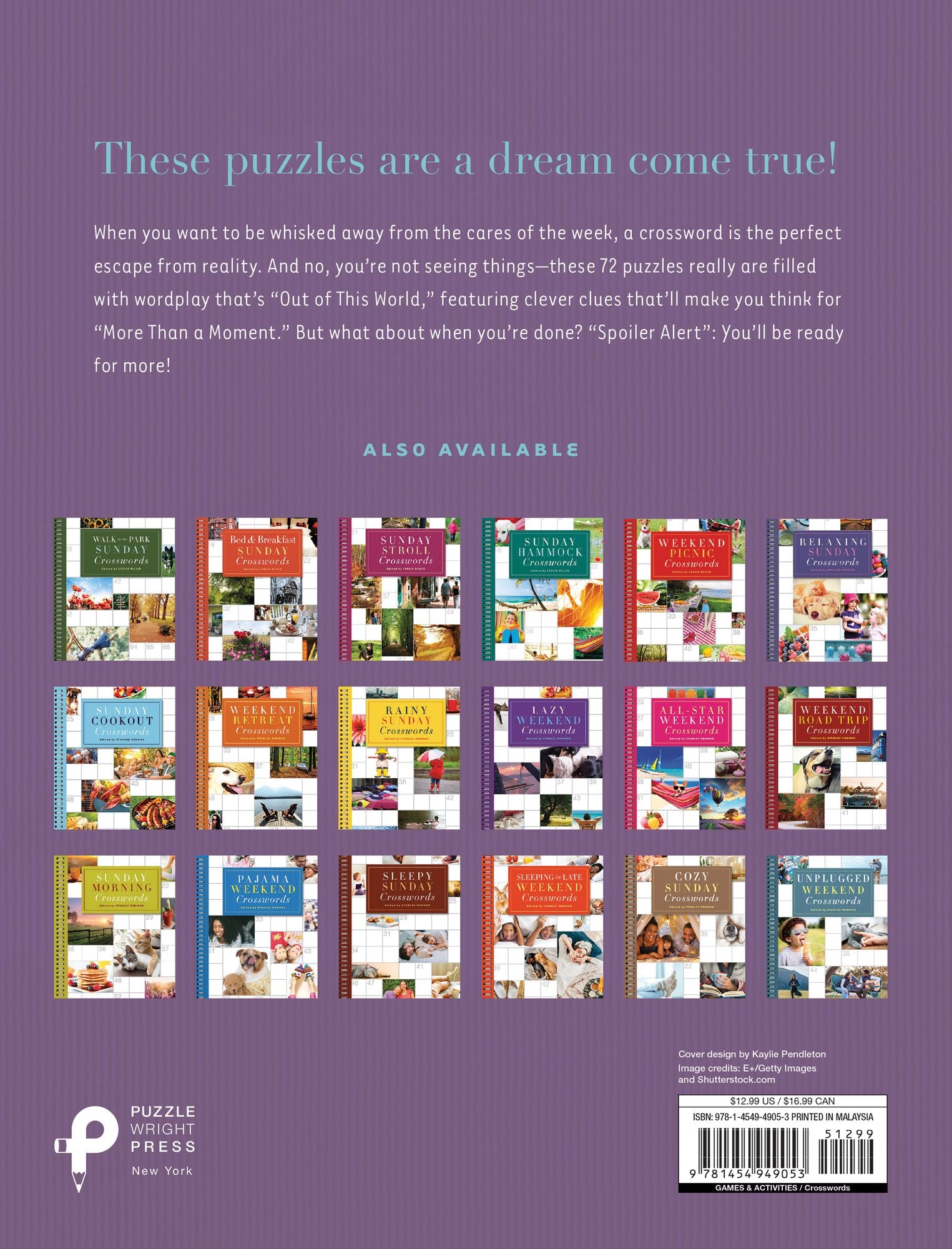Dreamy Sunday Crosswords