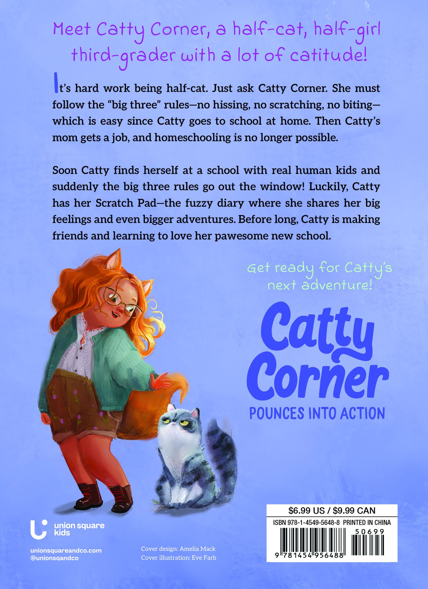 Catty Corner Lands on Her Feet
