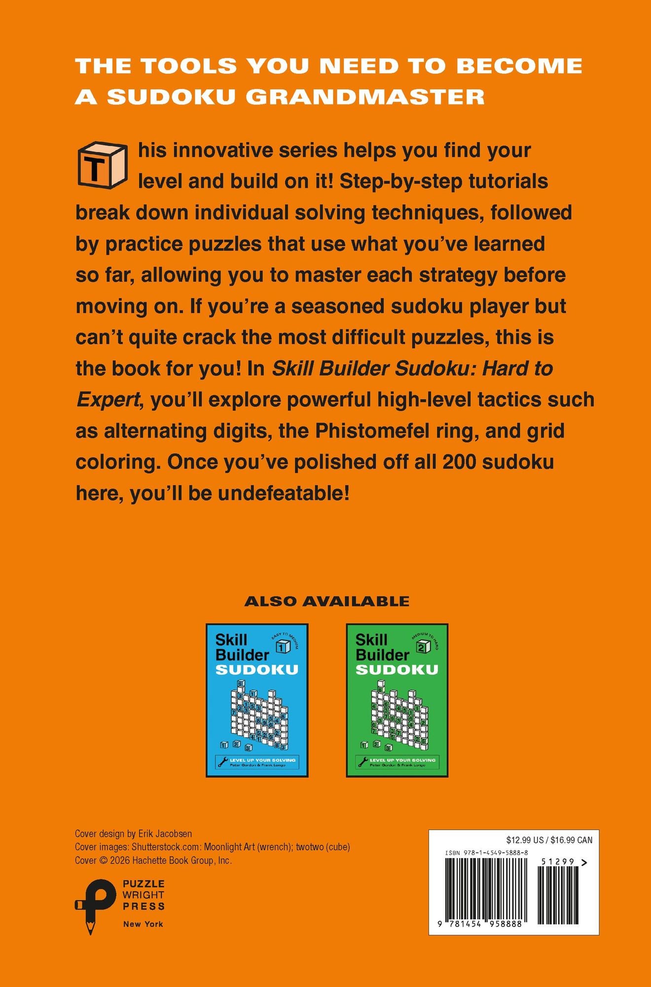 Skill Builder Sudoku: Hard to Expert