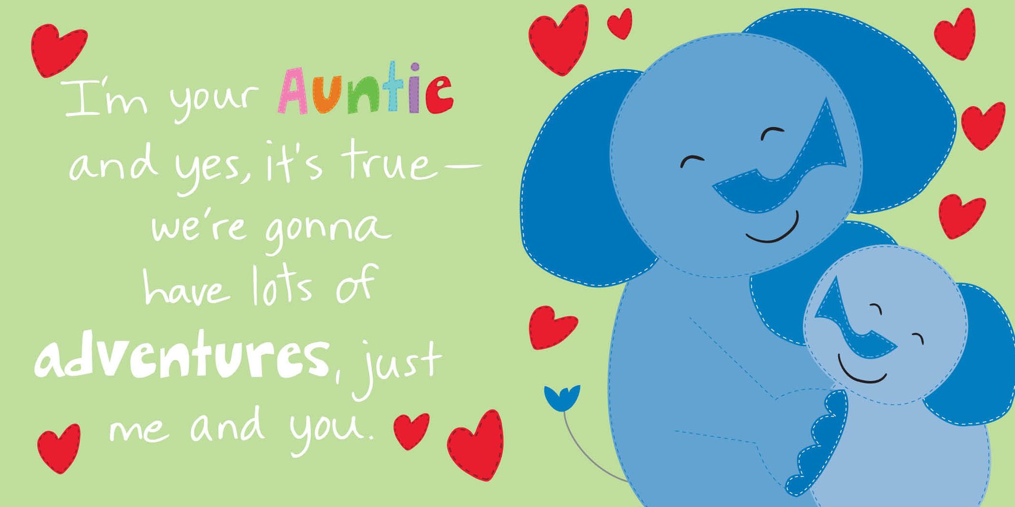 Auntie Loves Little One: a love letter to you