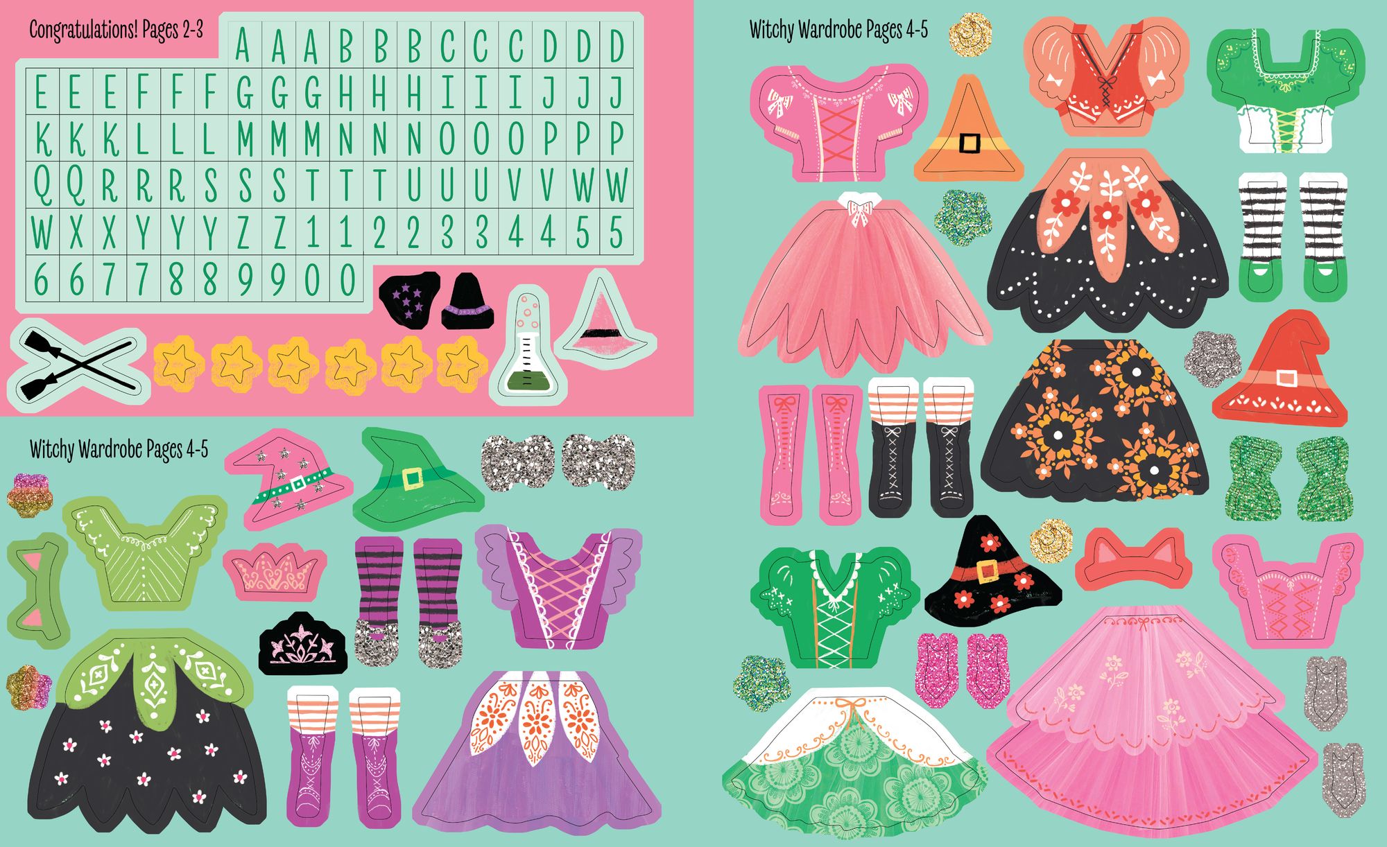 My Sticker Dress-Up®: Wicked Witches