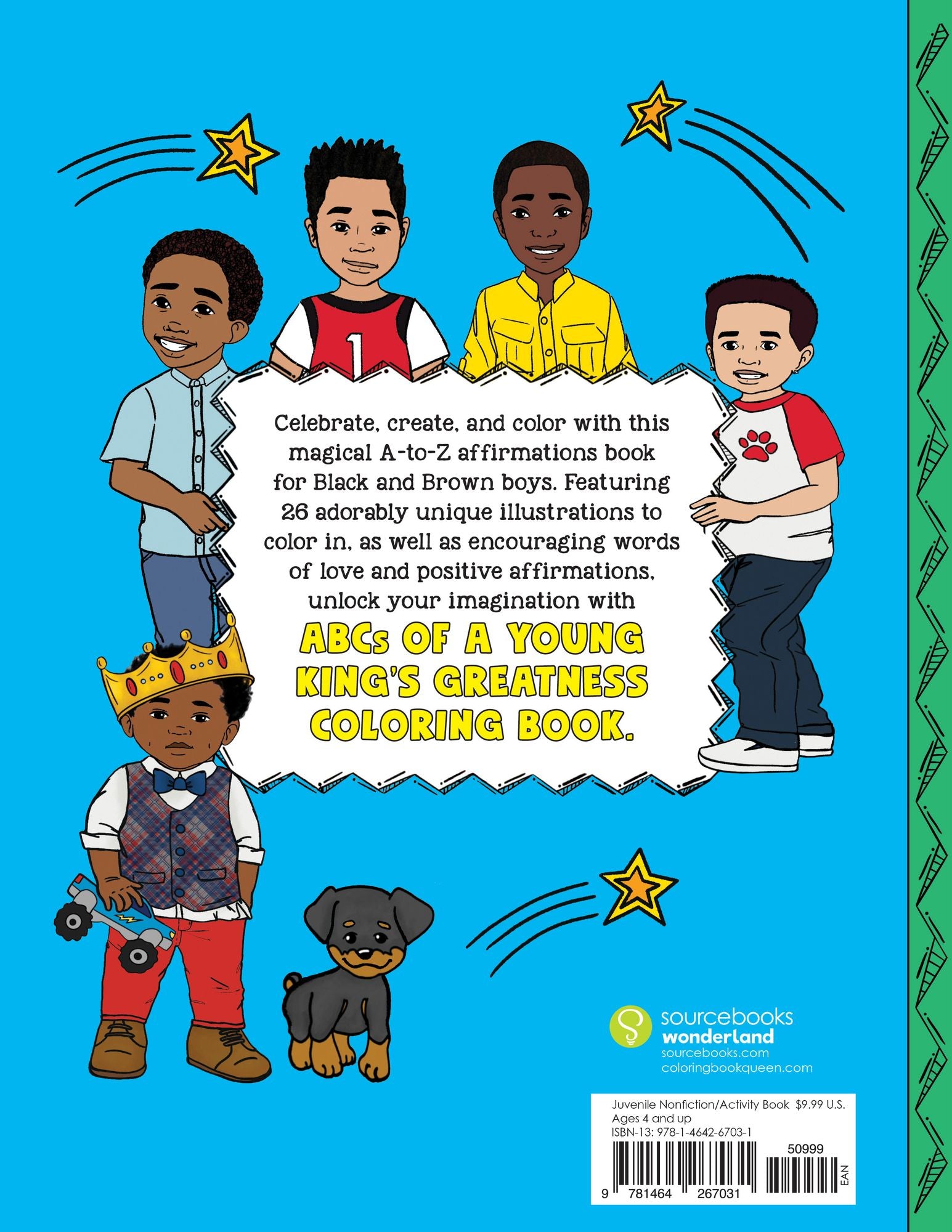 ABCs of a Young King's Greatness Coloring Book
