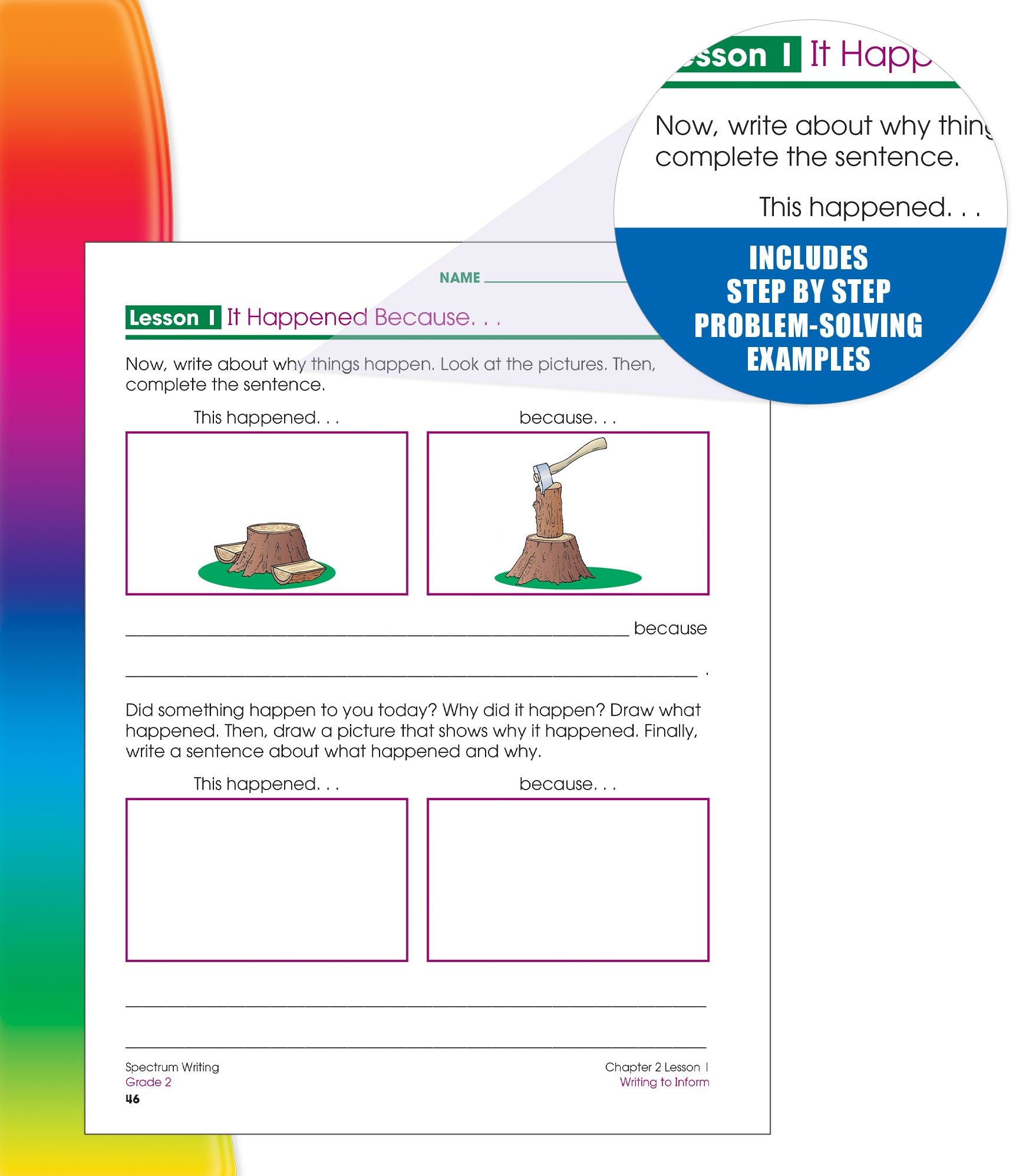 Spectrum Writing, Grade 2