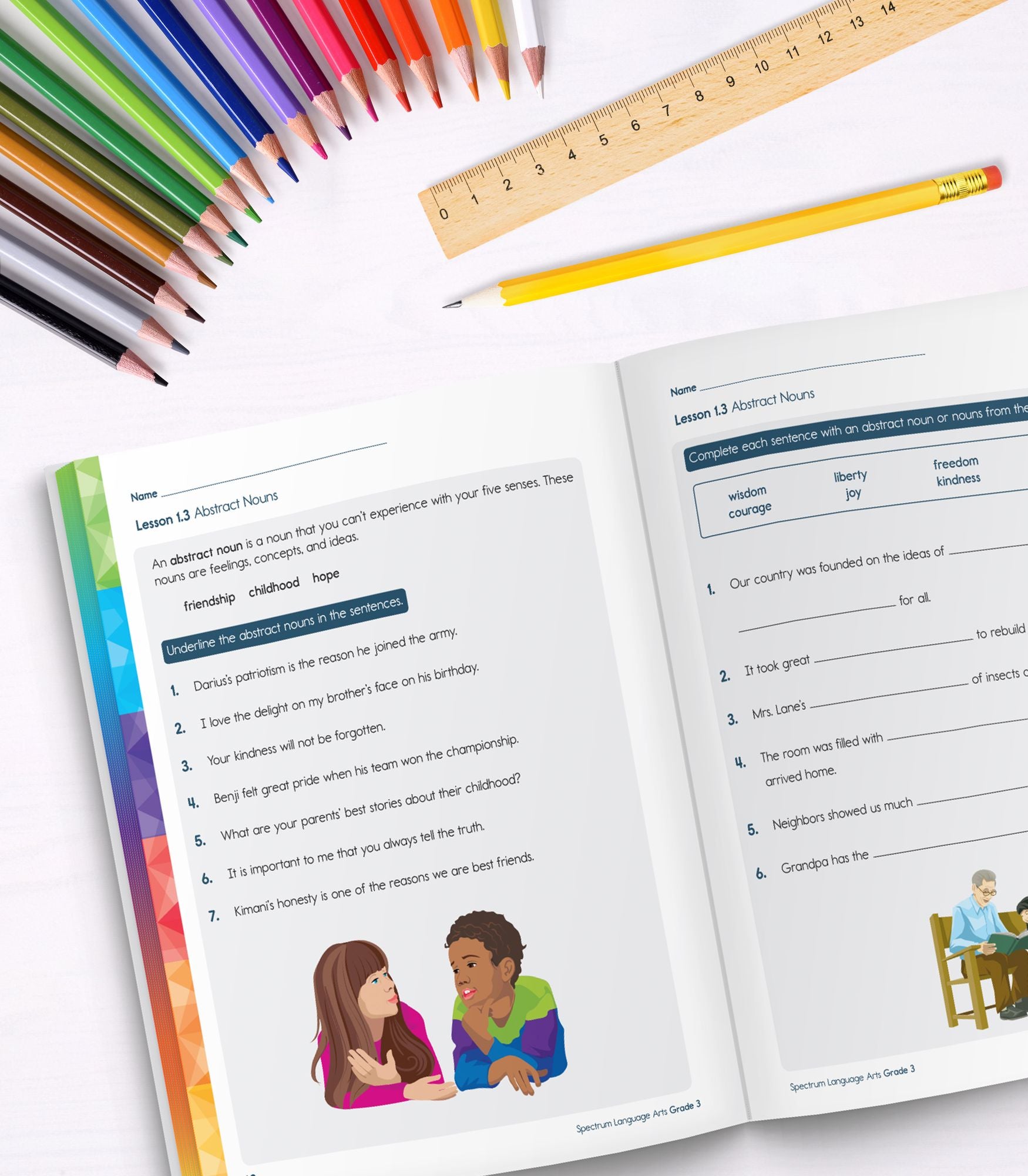 Spectrum Language Arts Workbook, Grade 4