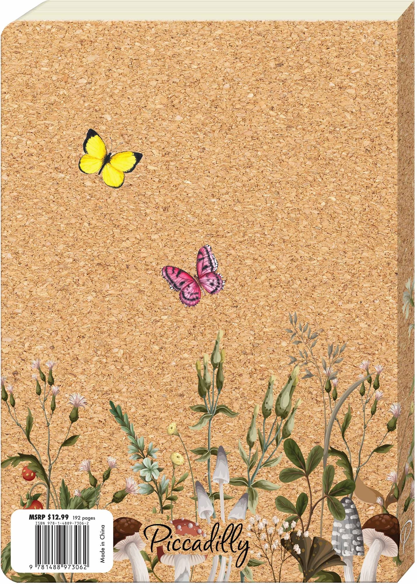 Cork Butterfly Garden Journal