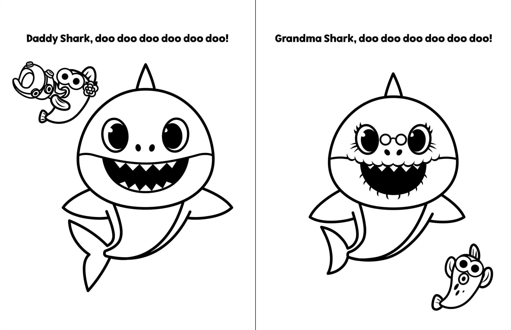 Baby Shark: My First Big Book of Coloring