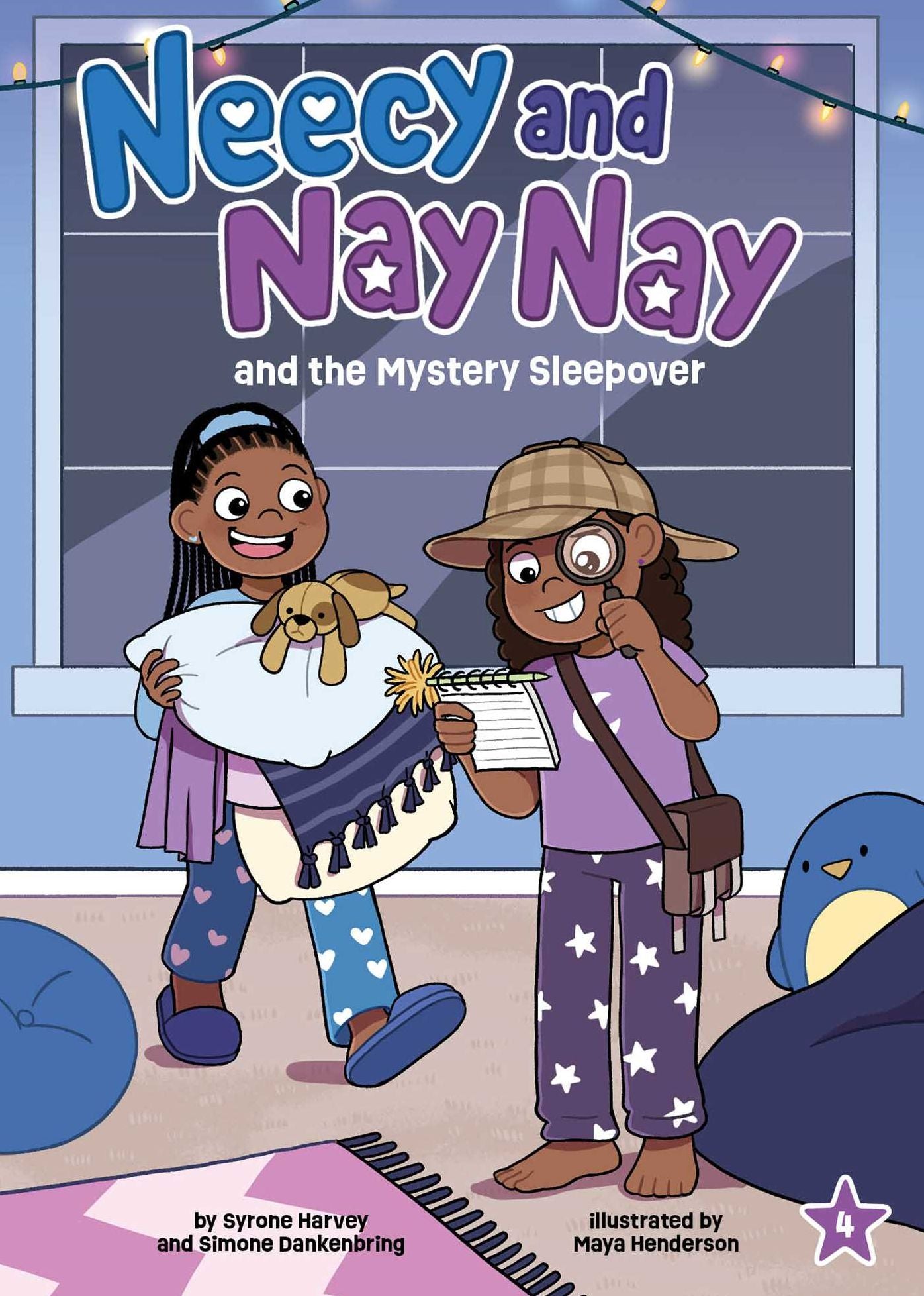 Neecy and Nay Nay and the Mystery Sleepover (Neecy and Nay Nay #4) (A Funny Chapter Book Series About Twin Girls)