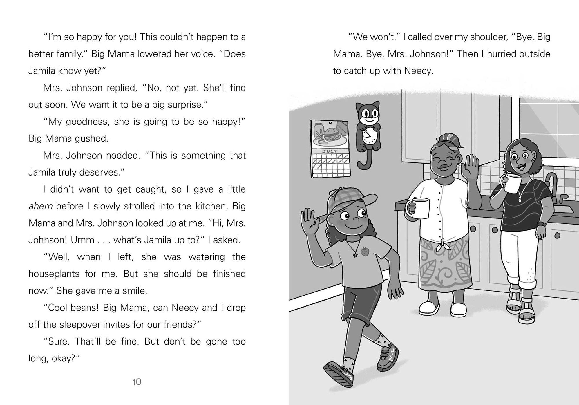 Neecy and Nay Nay and the Mystery Sleepover (Neecy and Nay Nay #4) (A Funny Chapter Book Series About Twin Girls)