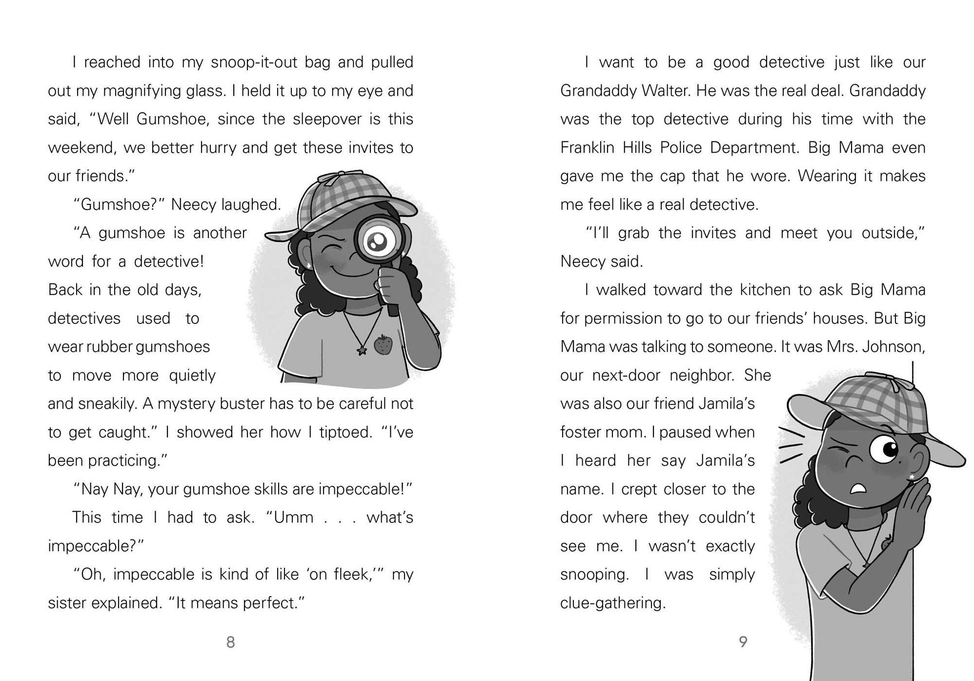 Neecy and Nay Nay and the Mystery Sleepover (Neecy and Nay Nay #4) (A Funny Chapter Book Series About Twin Girls)