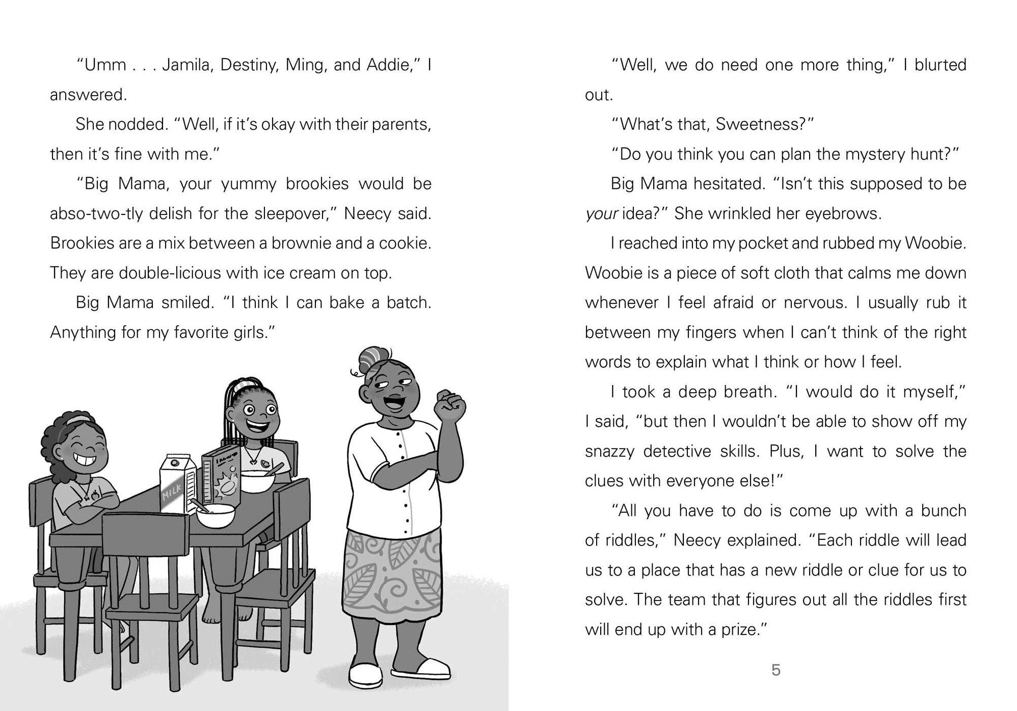 Neecy and Nay Nay and the Mystery Sleepover (Neecy and Nay Nay #4) (A Funny Chapter Book Series About Twin Girls)