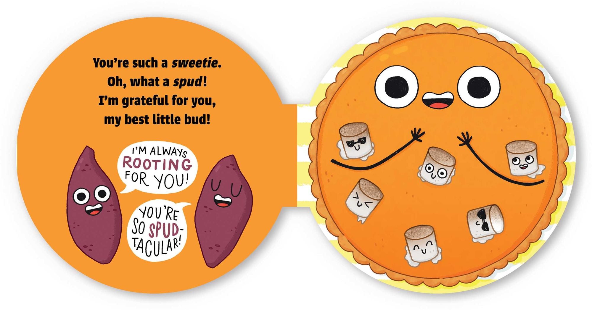 Pie Love You (A Shaped Novelty Board Book for Toddlers)