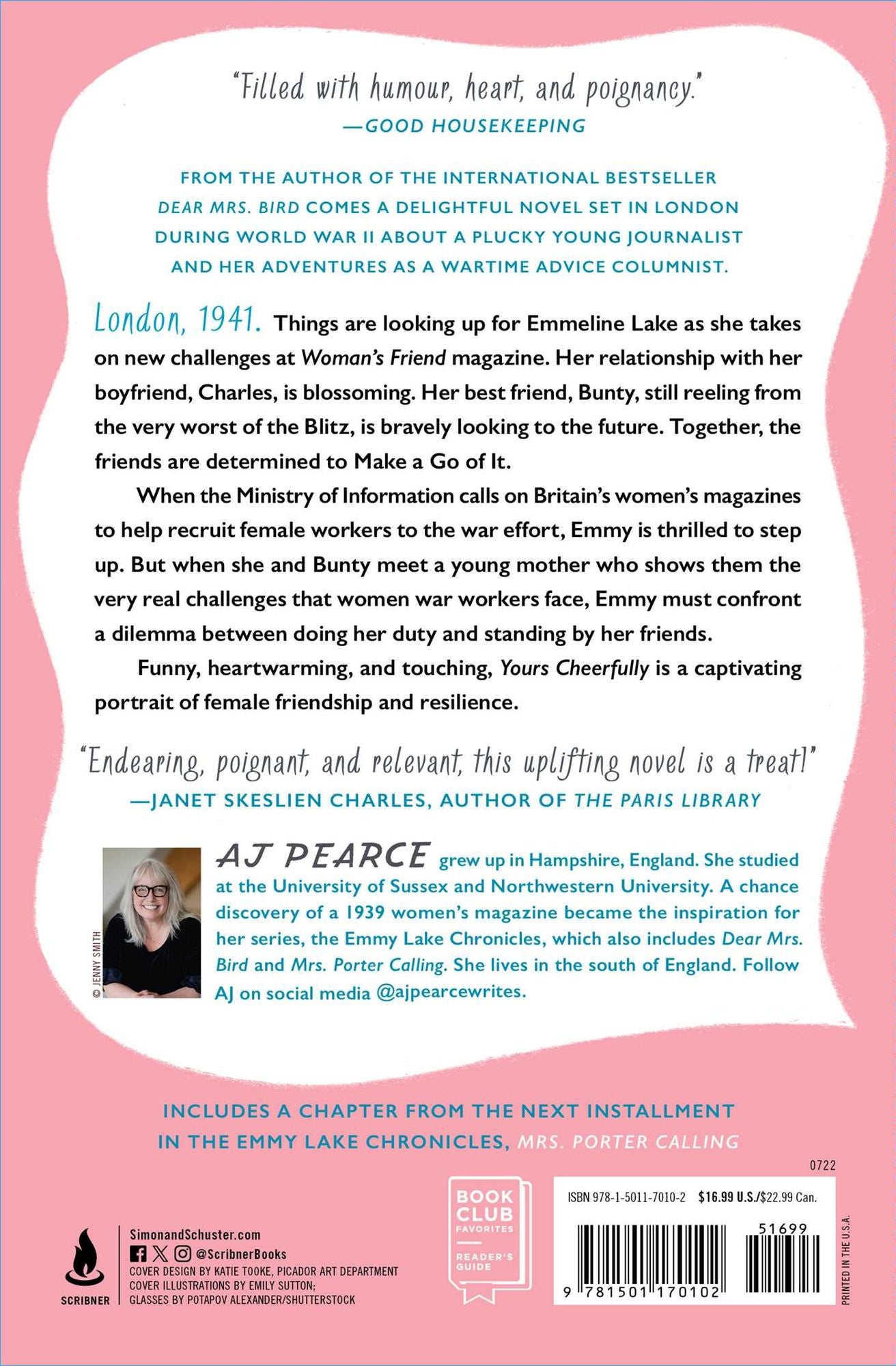 Yours Cheerfully: A Novel