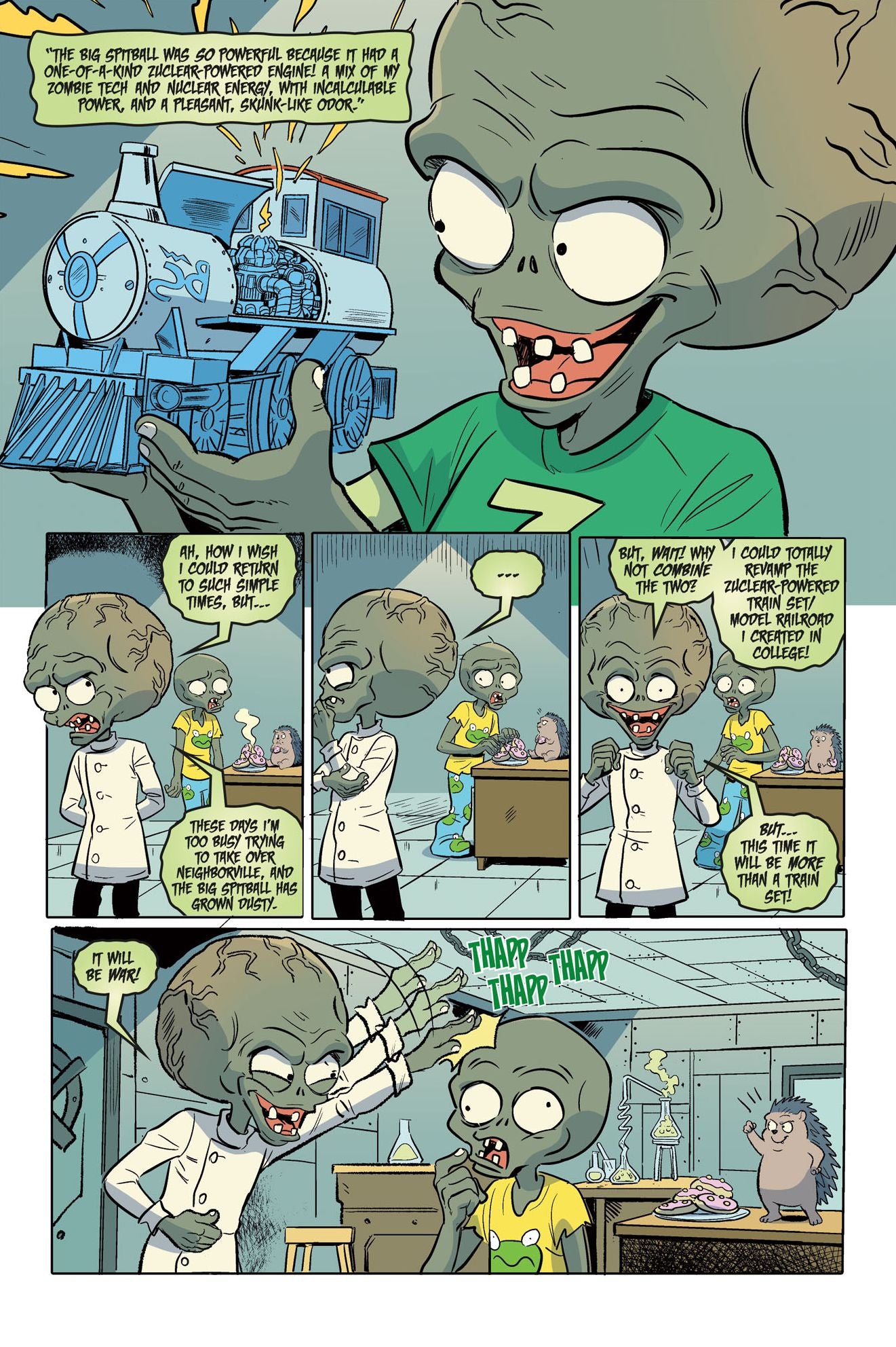 Plants vs. Zombies Volume 24: The Big Spitball