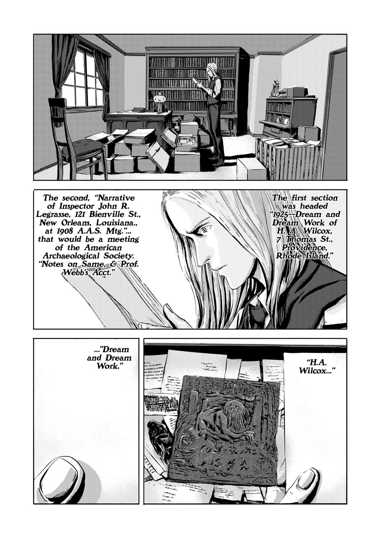 H.P. Lovecraft's The Call of Cthulhu (Manga)
